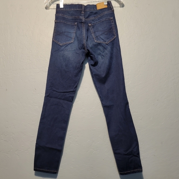 Aeropostal Dark wash High Waisted Jeggings Size 00 Short - Picture 3 of 8